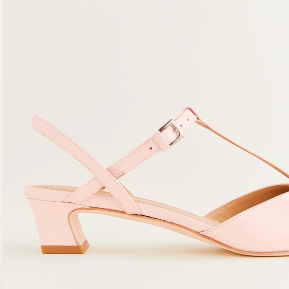 NWT REFORMATION Helena T-strap Pump, Rosewater, size 6.5 - Picture 4 of 11